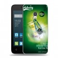 Дизайнерский пластиковый чехол для Alcatel One Touch Pixi 3 (4.5) Carlsberg