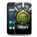 Дизайнерский пластиковый чехол для Alcatel One Touch Pixi 3 (4.0) Fallout
