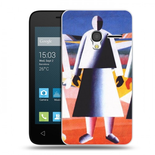 Дизайнерский пластиковый чехол для Alcatel One Touch Pixi 3 (4.0)