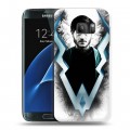 Дизайнерский силиконовый с усиленными углами чехол для Samsung Galaxy S7 Сверхлюди