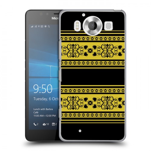 Дизайнерский пластиковый чехол для Microsoft Lumia 950 Печати абая
