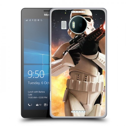 Дизайнерский пластиковый чехол для Microsoft Lumia 950 XL Star Wars Battlefront