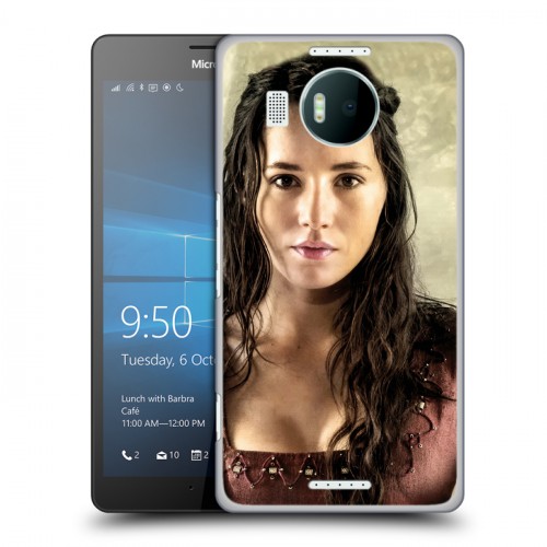 Дизайнерский пластиковый чехол для Microsoft Lumia 950 XL Викинги