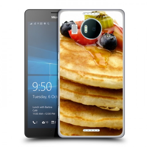 Дизайнерский пластиковый чехол для Microsoft Lumia 950 XL Блины