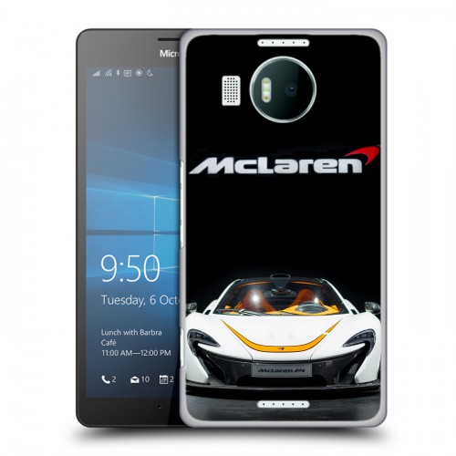 Дизайнерский пластиковый чехол для Microsoft Lumia 950 XL McLaren