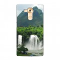 Дизайнерский пластиковый чехол для Huawei Mate 8 водопады