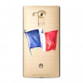 Полупрозрачный дизайнерский пластиковый чехол для Huawei Mate 8 Флаг Франции