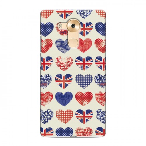 Дизайнерский пластиковый чехол для Huawei Mate 8 British love