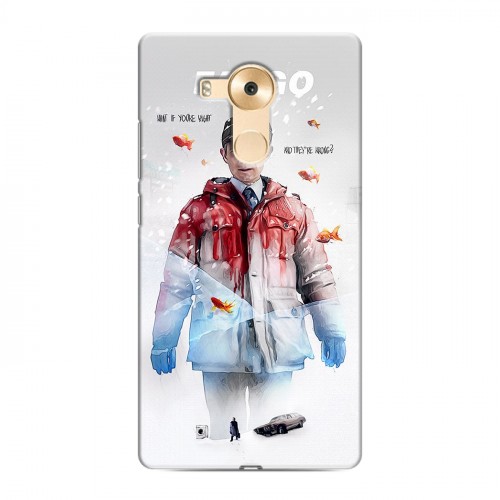 Дизайнерский пластиковый чехол для Huawei Mate 8 Фарго