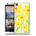 Дизайнерский пластиковый чехол для HTC Desire 626 Романтик цветы
