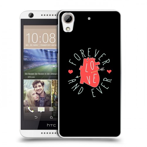 Дизайнерский силиконовый чехол для HTC Desire 626 Мистические эмблемы