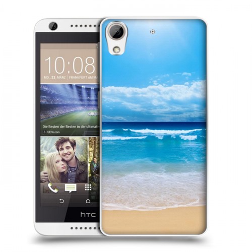Дизайнерский силиконовый чехол для HTC Desire 626 пляж