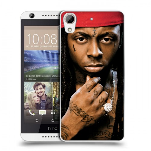 Дизайнерский пластиковый чехол для HTC Desire 626 Lil Wayne