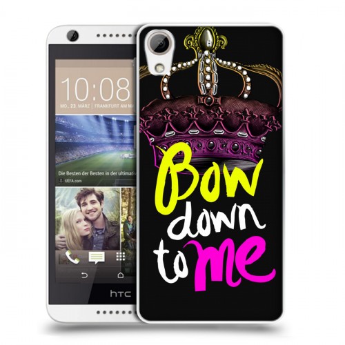 Дизайнерский силиконовый чехол для HTC Desire 626 Панк корона