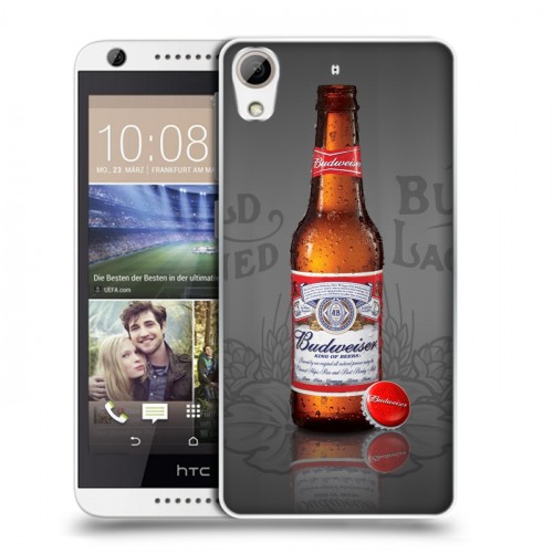 Дизайнерский силиконовый чехол для HTC Desire 626 Budweiser