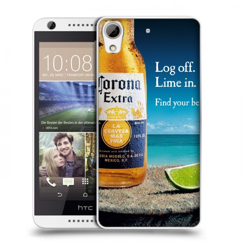 Дизайнерский силиконовый чехол для HTC Desire 626 Corona