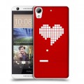 Дизайнерский силиконовый чехол для HTC Desire 626 День Святого Валентина