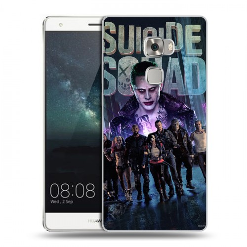 Дизайнерский пластиковый чехол для Huawei Mate S Отряд самоубийц