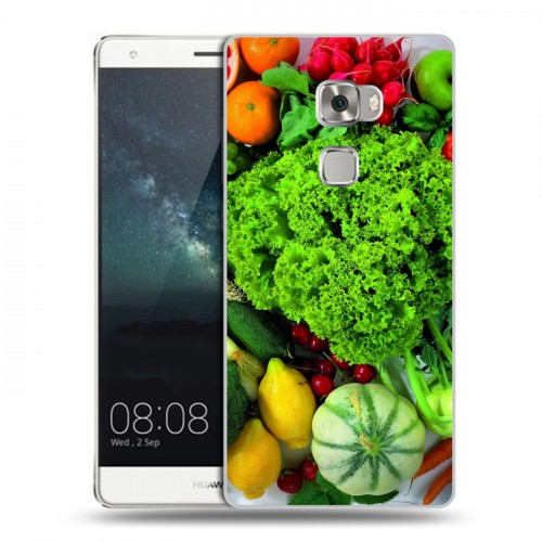 Дизайнерский пластиковый чехол для Huawei Mate S Овощи