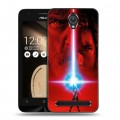 Дизайнерский пластиковый чехол для ASUS Zenfone Go Star Wars : The Last Jedi