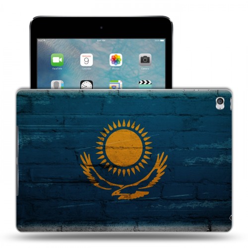 Дизайнерский пластиковый чехол для Ipad Mini 4 флаг Казахстана