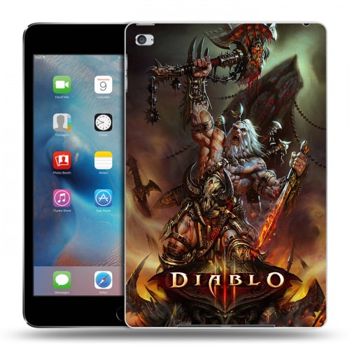 Дизайнерский пластиковый чехол для Ipad Mini 4 Diablo