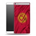 Дизайнерский пластиковый чехол для Lenovo Phab Plus Флаг Киргизии