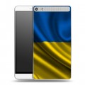 Дизайнерский пластиковый чехол для Lenovo Phab Plus Флаг Украины