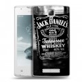 Дизайнерский пластиковый чехол для Lenovo A1000 Jack Daniels