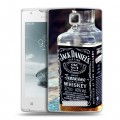 Дизайнерский пластиковый чехол для Lenovo A1000 Jack Daniels