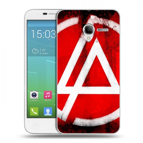 Дизайнерский силиконовый чехол для Alcatel One Touch POP 3 5 Linkin Park