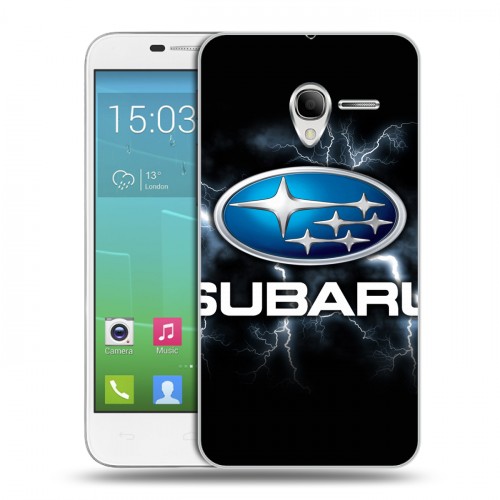 Дизайнерский силиконовый чехол для Alcatel One Touch POP 3 5 Subaru