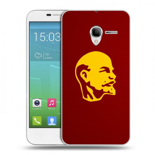 Дизайнерский силиконовый чехол для Alcatel One Touch POP 3 5 Владимир Ленин