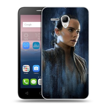 Дизайнерский силиконовый чехол для Alcatel One Touch POP 3 5.5 Star Wars : The Last Jedi (на заказ)