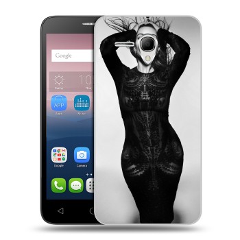 Дизайнерский силиконовый чехол для Alcatel One Touch POP 3 5.5 Ким Кардашьян (на заказ)