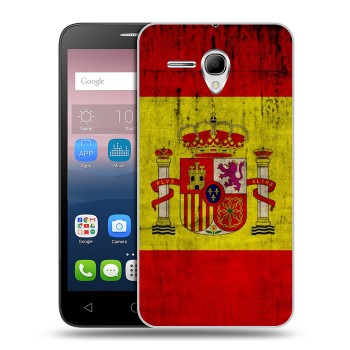 Дизайнерский силиконовый чехол для Alcatel One Touch POP 3 5.5 Флаг Испании (на заказ)