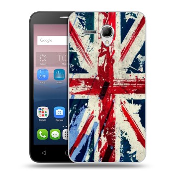 Дизайнерский силиконовый чехол для Alcatel One Touch POP 3 5.5 Флаг Британии (на заказ)