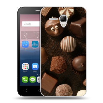 Дизайнерский силиконовый чехол для Alcatel One Touch POP 3 5.5 Конфеты (на заказ)