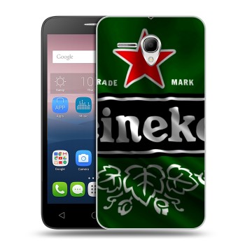 Дизайнерский силиконовый чехол для Alcatel One Touch POP 3 5.5 Heineken (на заказ)