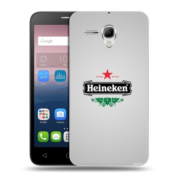 Дизайнерский силиконовый чехол для Alcatel One Touch POP 3 5.5 Heineken (на заказ)