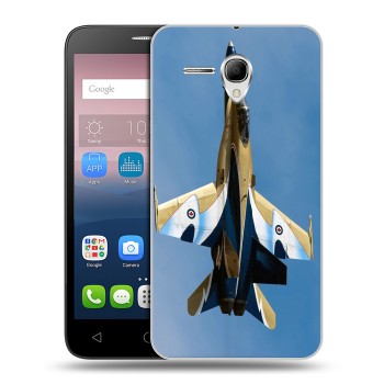 Дизайнерский силиконовый чехол для Alcatel One Touch POP 3 5.5 Самолеты (на заказ)