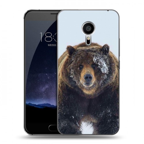 Дизайнерский силиконовый чехол для Meizu Pro 5 Медведь