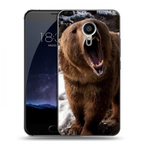 Дизайнерский силиконовый чехол для Meizu Pro 5 Медведи