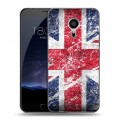 Дизайнерский силиконовый чехол для Meizu Pro 5 Флаг Британии