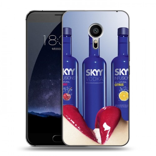 Дизайнерский силиконовый чехол для Meizu Pro 5 Skyy Vodka