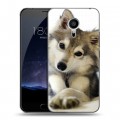 Дизайнерский силиконовый чехол для Meizu Pro 5 Собаки