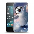 Дизайнерский пластиковый чехол для Microsoft Lumia 550 Пингвины