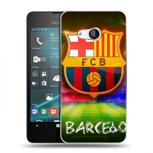 Дизайнерский пластиковый чехол для Microsoft Lumia 550 Барселона