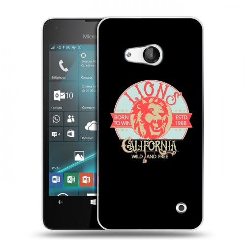 Дизайнерский пластиковый чехол для Microsoft Lumia 550 Мистические эмблемы