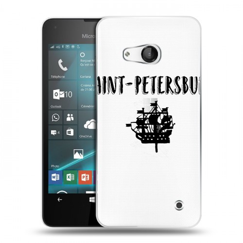 Дизайнерский пластиковый чехол для Microsoft Lumia 550 Санкт-Петербург